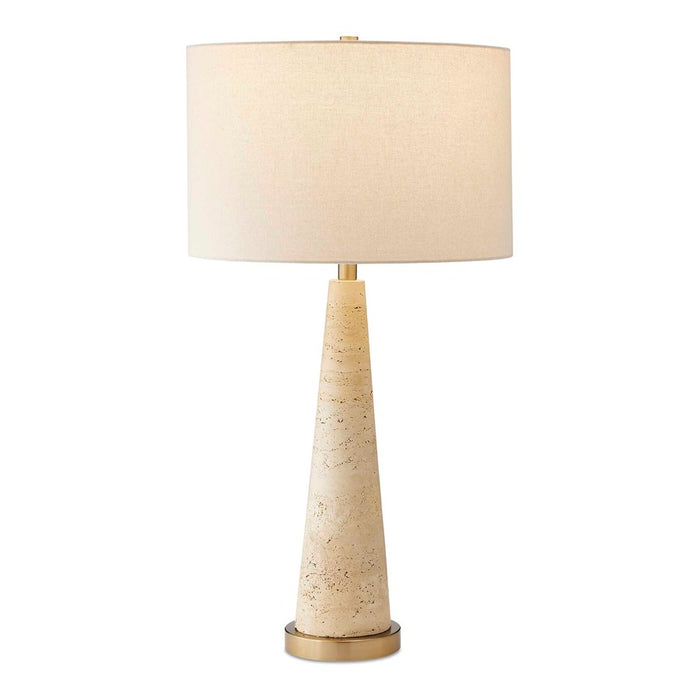 Uttermost Perkins Travertine Table Lamp, Beige - 30536-1