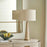 Uttermost Perkins Travertine Table Lamp, Beige
