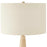 Uttermost Perkins Travertine Table Lamp, Beige