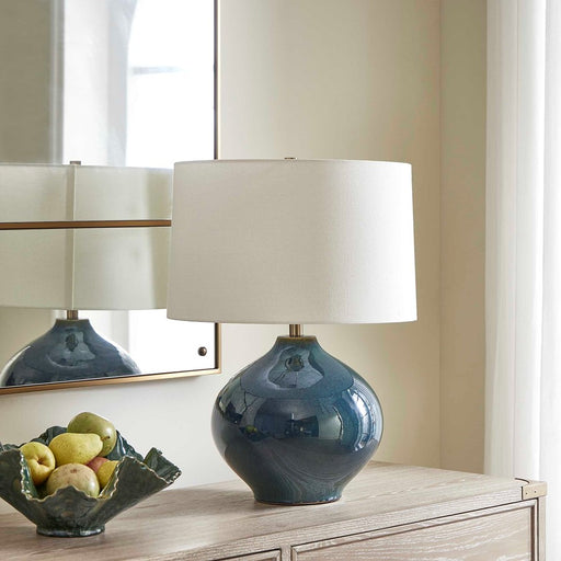 Uttermost Corrine Deep Blue Table Lamp