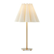 Uttermost Lilabet Fluted Shade Table Lamp, Brass - 30539-1