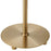 Uttermost Lilabet Fluted Shade Table Lamp, Brass