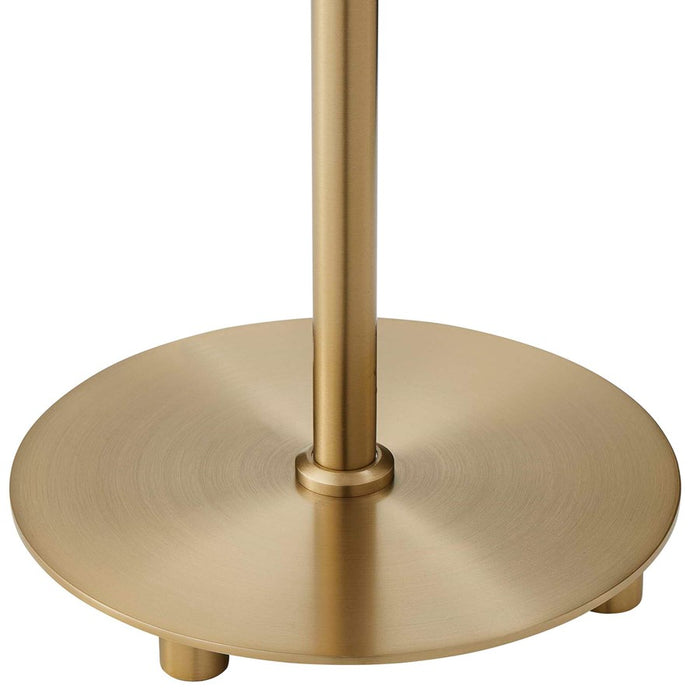 Uttermost Lilabet Fluted Shade Table Lamp, Brass
