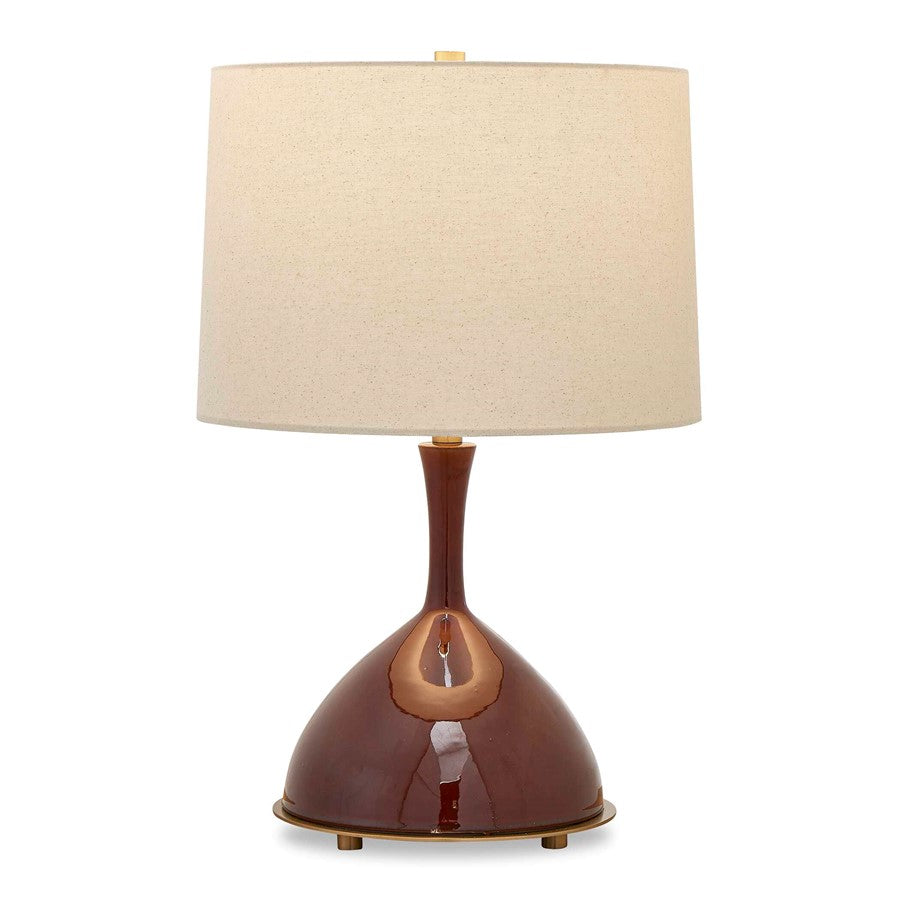 Uttermost Colette Burgundy Table Lamp - 30544-1