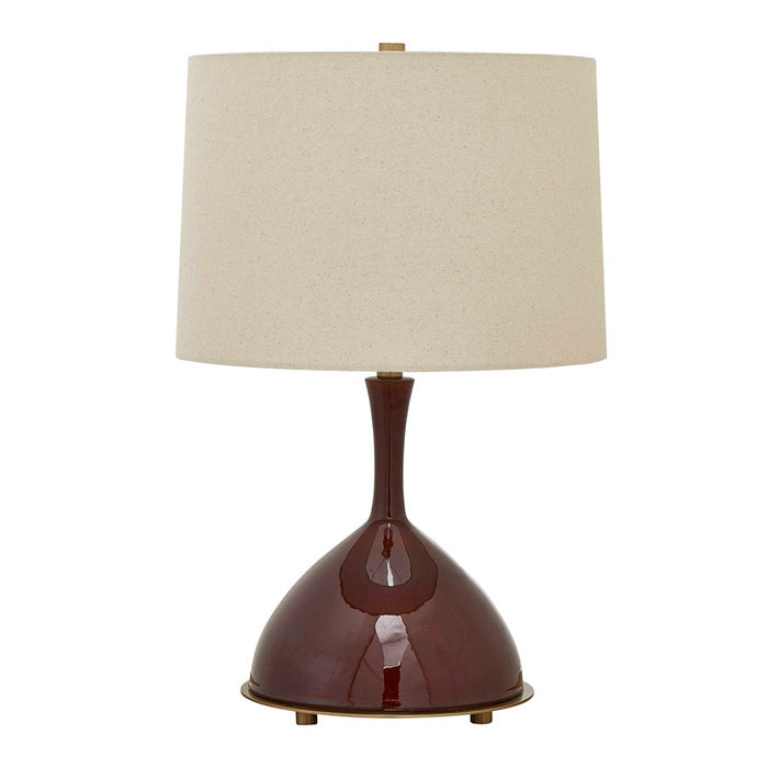 Uttermost Colette Burgundy Table Lamp