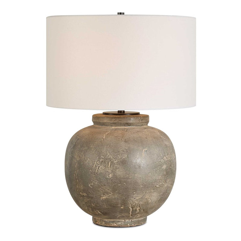 Uttermost Rock Of Ages Rust Brown Table Lamp - 30647
