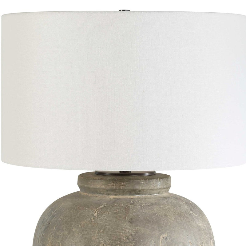 Uttermost Rock Of Ages Rust Brown Table Lamp