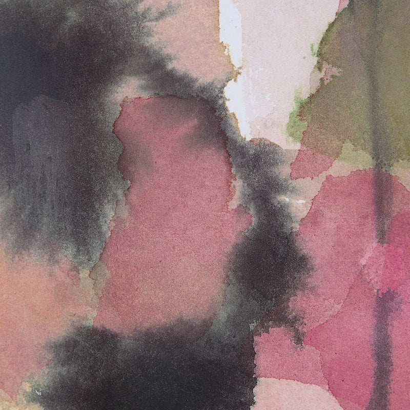 Uttermost Euphoria Abstract Art Print, Olive/Magenta/Black/Yellow