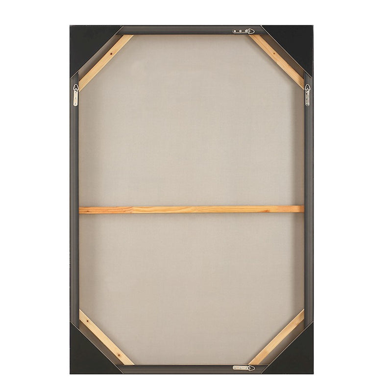 Uttermost Interference Hand Painted Canvas, Black