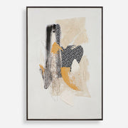 Uttermost Scatter Abstract Hand Painted Canvas Art, Black - 32372