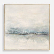 Uttermost Foggy Morning Abstract Art, Gold - 32375