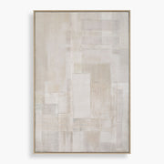 Uttermost Erase Canvas Abstract Art, Light Oak - 32377