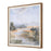 Uttermost River Afternoon Landscape Print, White