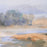 Uttermost River Afternoon Landscape Print, White