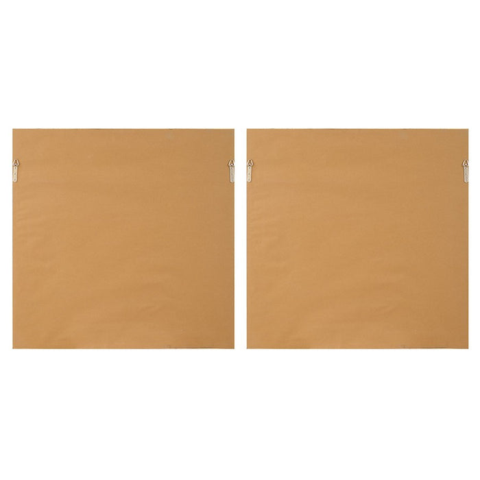 Uttermost Cinnamon Shore Framed Prints Set of 2, Dark Chocolate