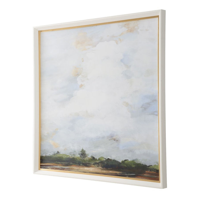 Uttermost Whispering Cloudscapes Landscape Print, White