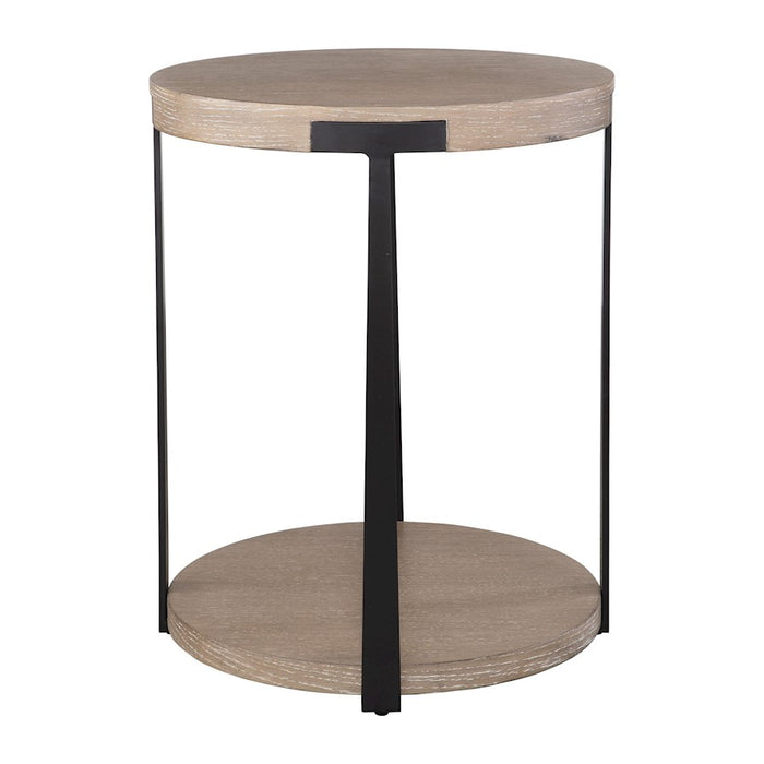Uttermost Palisade Natural Round Side Table