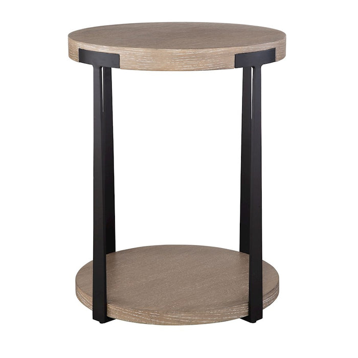 Uttermost Palisade Natural Round Side Table