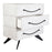 Uttermost Vivi 3 Drawer White Chest