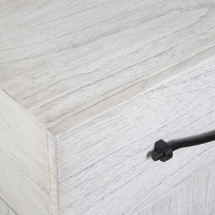 Uttermost Vivi 3 Drawer White Chest