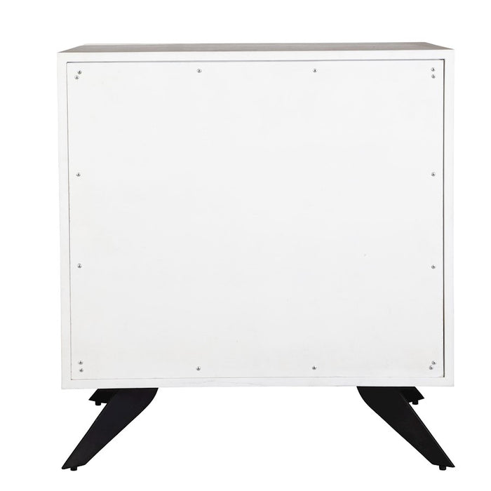 Uttermost Vivi 3 Drawer White Chest