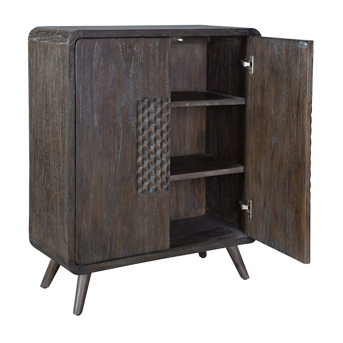 Uttermost Hausen 2 Door Mid-Century Cabinet
