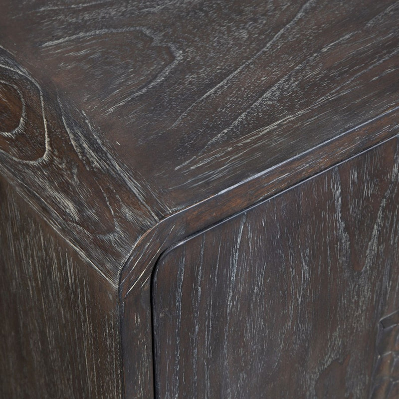 Uttermost Hausen 2 Door Mid-Century Cabinet