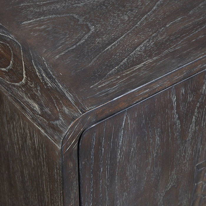 Uttermost Hausen 2 Door Mid-Century Cabinet