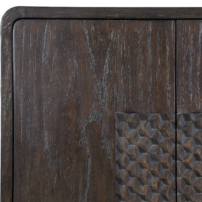 Uttermost Hausen 2 Door Mid-Century Cabinet