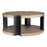 Uttermost Loana Industrial Coffee Table, Matte Black