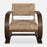 Uttermost Rehema Walnut Accent Chair - 50024