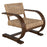 Uttermost Rehema Walnut Accent Chair