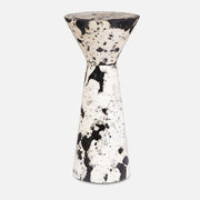 Uttermost Lenora Stone Drink Table, Black Resin - 50051