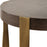 Uttermost Drew ss Accent Table, Bra/Dark Chocolate