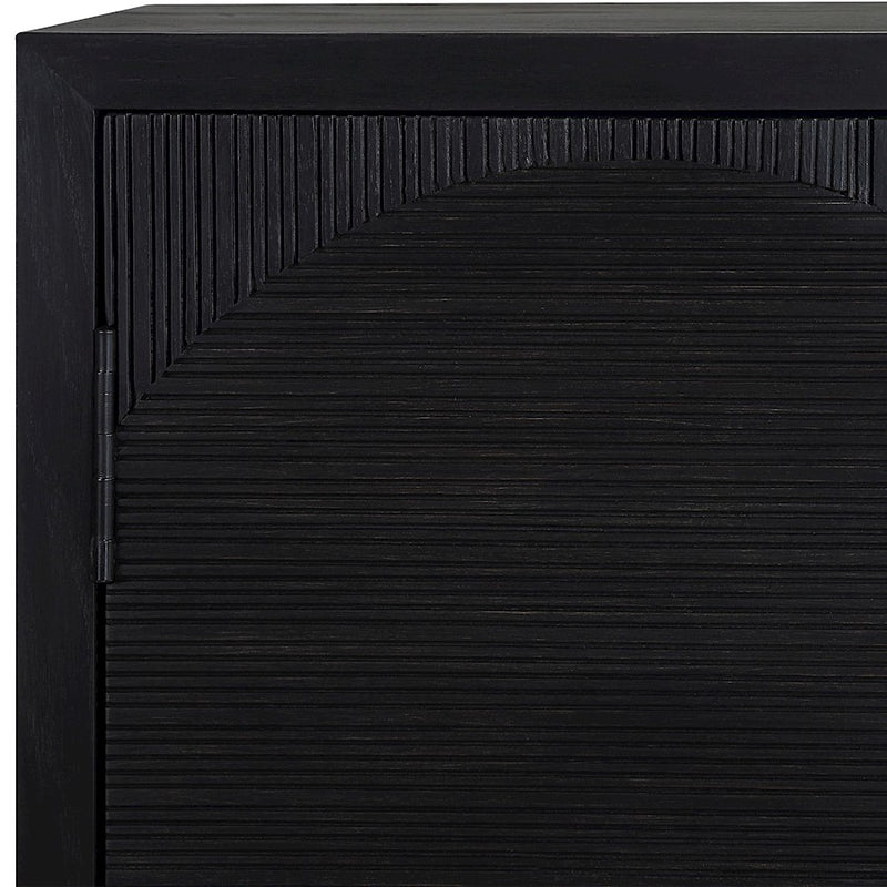 Uttermost Beswick Black 2 Door Cabinet