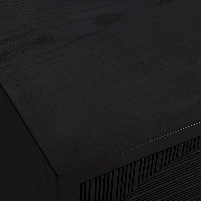 Uttermost Beswick Black 2 Door Cabinet