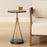Uttermost Rosston Black Marble Accent Table