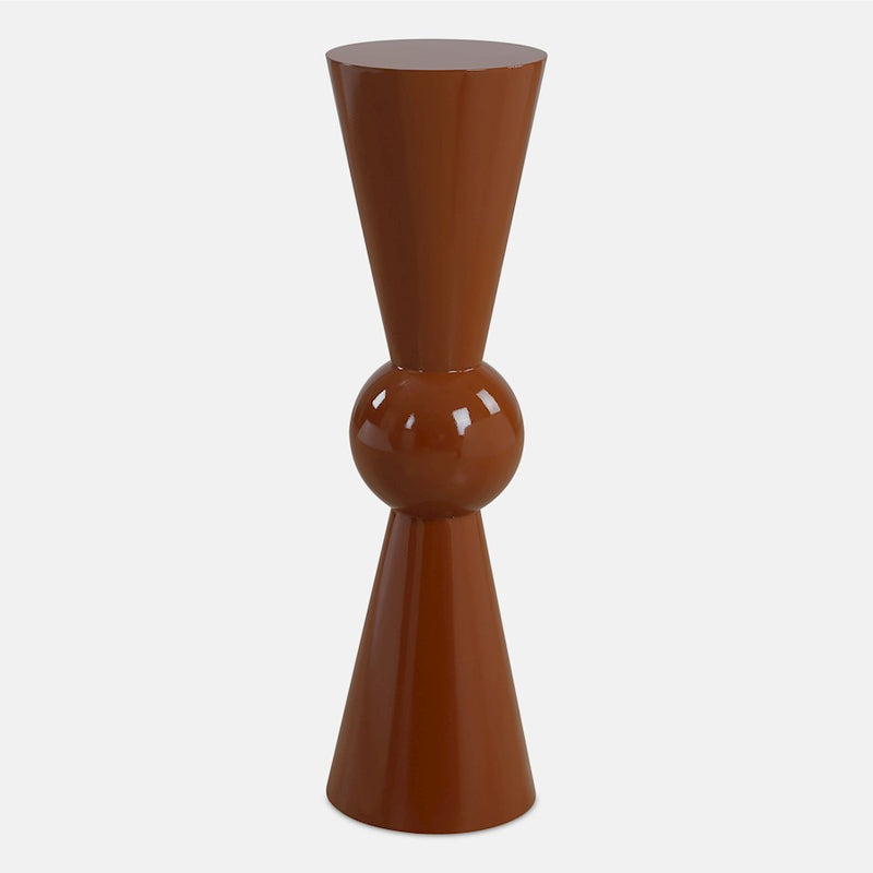 Uttermost Hepler Gloss Terracotta Drink Table - 50072