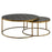 Uttermost Aragon Gray Nesting Coffee Tables Set of 2