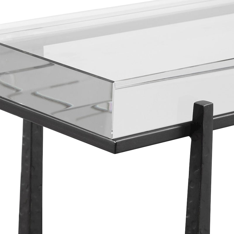 Uttermost Midas Bronze Accent Table
