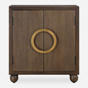 Uttermost Mayenne 2 Door Oak Wood Cabinet - 50090