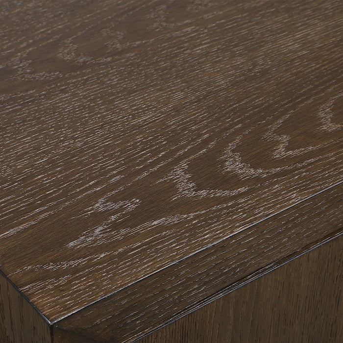 Uttermost Mayenne 2 Door Oak Wood Cabinet