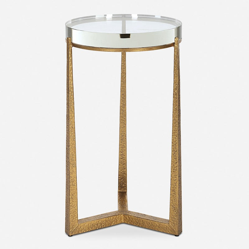 Uttermost Midas Antique Gold Accent Table - 50091