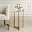 Uttermost Midas Antique Gold Accent Table