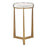 Uttermost Midas Antique Gold Accent Table