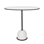 Uttermost Morro White Marble Side Table - 50135