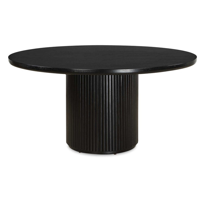 Uttermost Hersch Round Black Dining Table - 50147