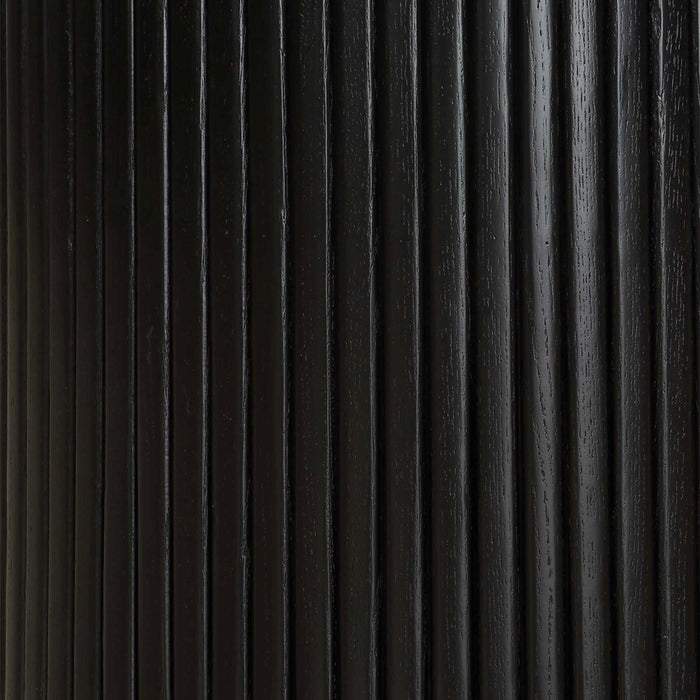 Uttermost Hersch Round Black Dining Table