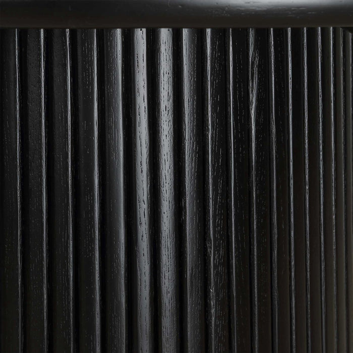 Uttermost Hersch Round Black Dining Table