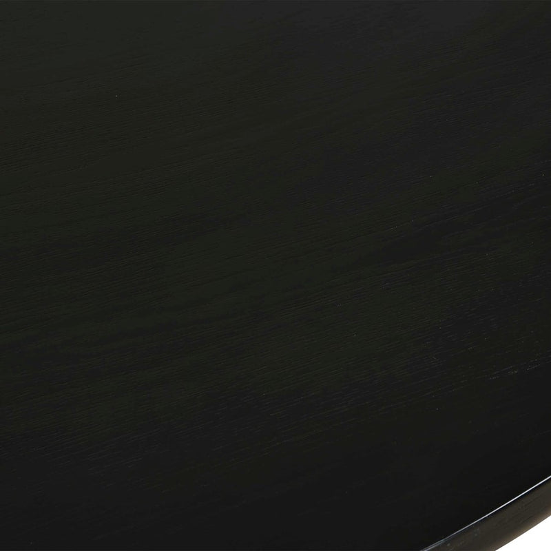 Uttermost Hersch Round Black Dining Table
